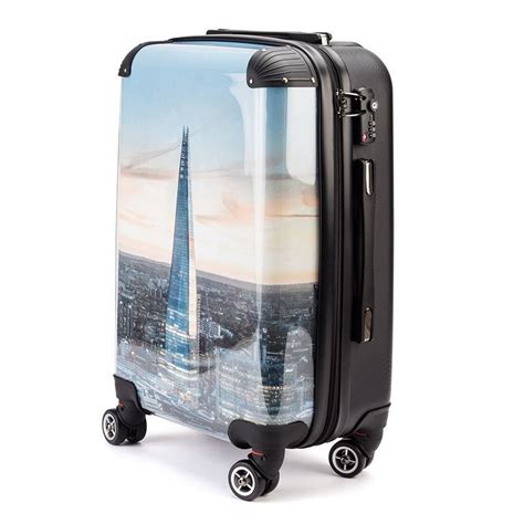 personalized luggage with photos.